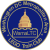 WamaLTC Logo: U.S. Capitol dome in gold atop a brick in outline over a circular field of blue.
